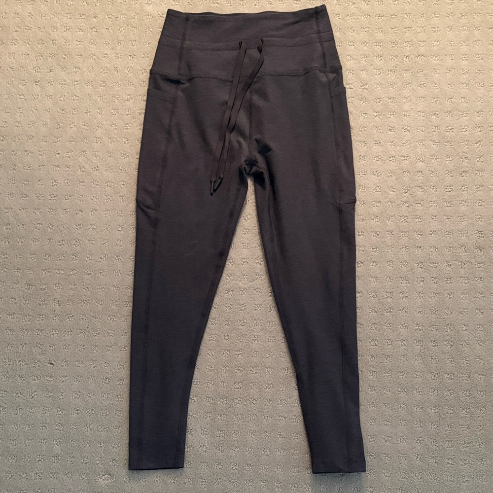 Beyond Yoga Charcoal Space Dye Leggings